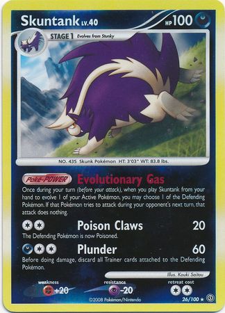 Skuntank - 26/100 - Rare - Reverse Holo available at 401 Games Canada