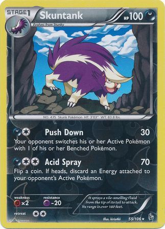 Skuntank - 55/106 - Rare - Reverse Holo available at 401 Games Canada