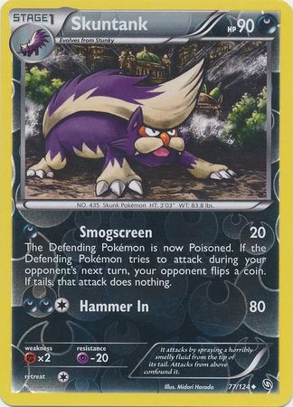 Skuntank - 77/124 - Uncommon - Reverse Holo available at 401 Games Canada