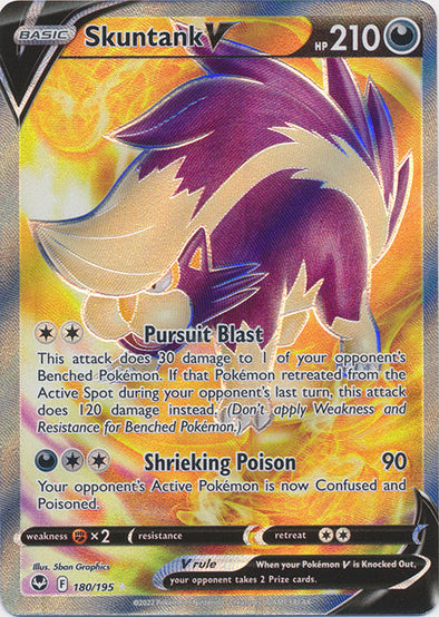 Skuntank V - 180/195 - Full Art Ultra Rare available at 401 Games Canada