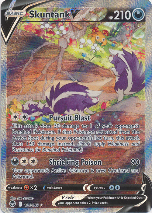 skuntank v pokemon card value 401 Games Canada - Skuntank V - 181/195