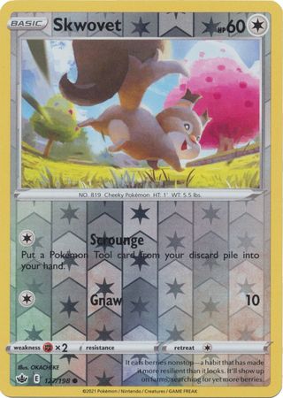 Skwovet - 127/198 - Common - Reverse Holo available at 401 Games Canada
