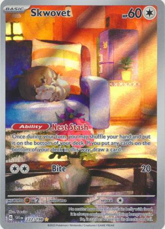 Skwovet - 222/198 - Illustration Rare available at 401 Games Canada