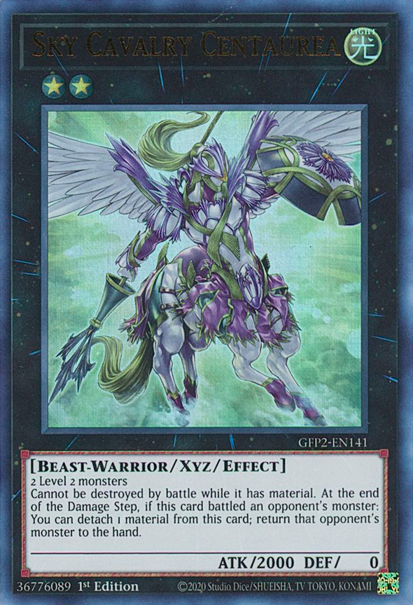 Sky Cavalry Centaurea - GFP2-EN141 - Ultra Rare - 1st Edition available at 401 Games Canada