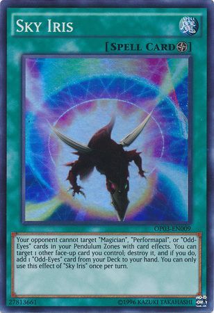 Sky Iris - OP03-EN009 - Super Rare available at 401 Games Canada