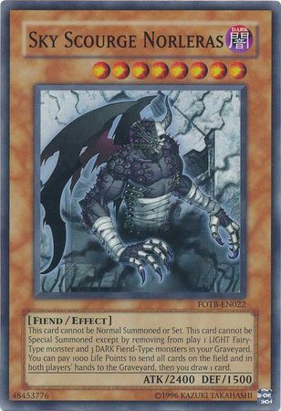 Sky Scourge Norleras - FOTB-EN022 - Super Rare - Unlimited available at 401 Games Canada