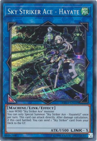 Sky Striker Ace - Hayate - MP19-EN109 - Prismatic Secret Rare - Unlimited available at 401 Games Canada