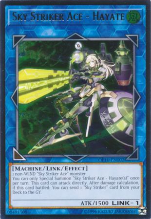 Sky Striker Ace - Hayate - OP10-EN002 - Ultimate Rare available at 401 Games Canada