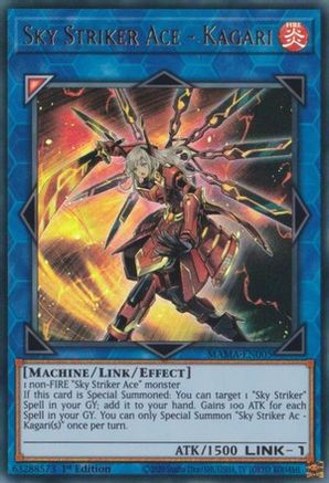 Sky Striker Ace - Kagari - MAMA-EN005 - Ultra Rare - 1st Edition available at 401 Games Canada