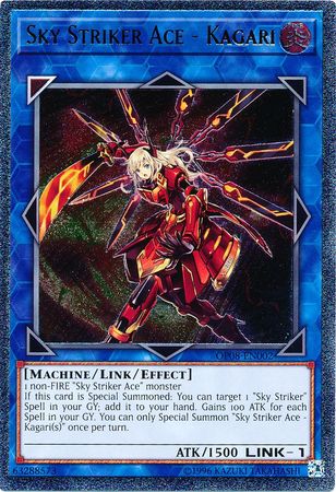 Sky Striker Ace - Kagari - OP08-EN002 - Ultimate Rare available at 401 Games Canada