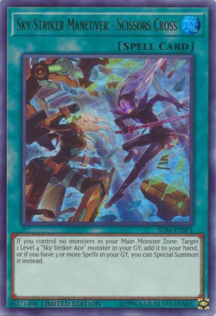 Sky Striker Maneuver - Scissors Cross - IGAS-ENSP1 - Ultra Rare - Limited Edition available at 401 Games Canada