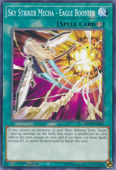 Sky Striker Mecha - Eagle Booster - MP19-EN265 - Common - 1st Edition available at 401 Games Canada