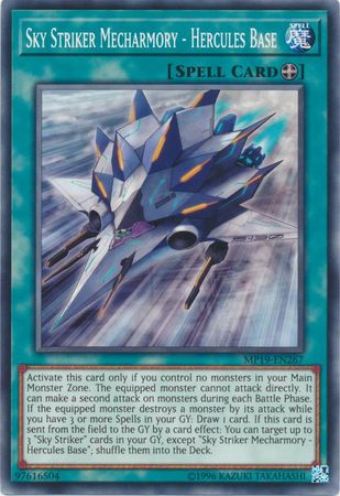 Sky Striker Mecharmory - Hercules Base - MP19-EN267 - Common - Unlimited available at 401 Games Canada