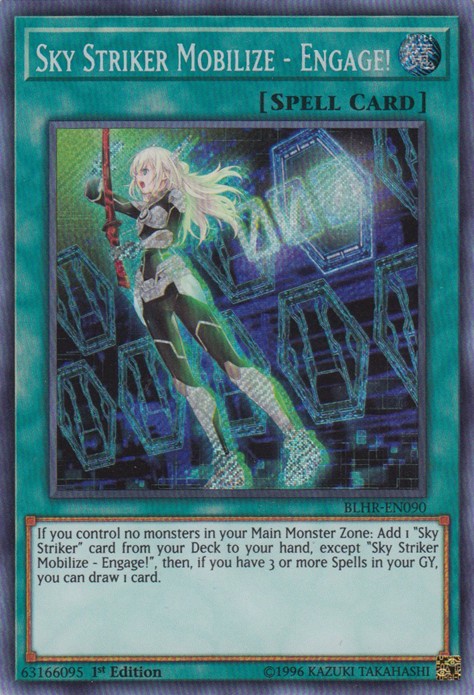 Sky Striker Mobilize - Engage! - BLHR-EN090 - Secret Rare - 1st Edition available at 401 Games Canada