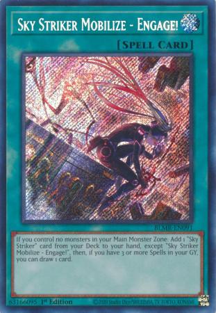 Sky Striker Mobilize - Engage! - BLMR-EN091 - Secret Rare - 1st Edition available at 401 Games Canada