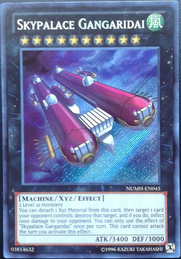 Skypalace Gangaridai - NUMH-EN045 - Secret Rare - Unlimited available at 401 Games Canada