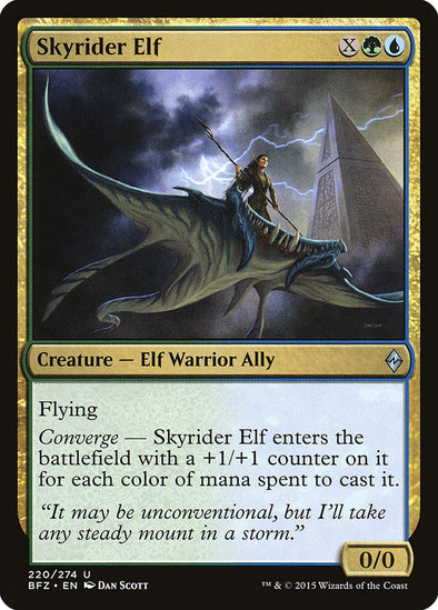 Skyrider Elf (BFZ) available at 401 Games Canada