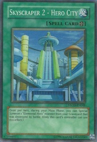 Skyscraper 2 - Hero City - STON-EN048 - Super Rare - Unlimited available at 401 Games Canada