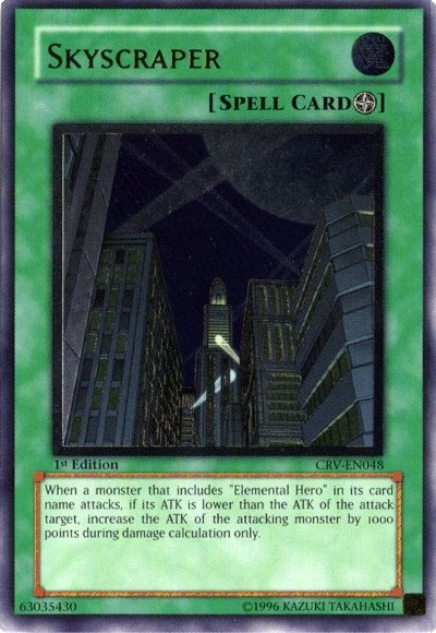 Skyscraper - CRV-EN048 - Ultimate Rare - 1st Edition available at 401 Games Canada