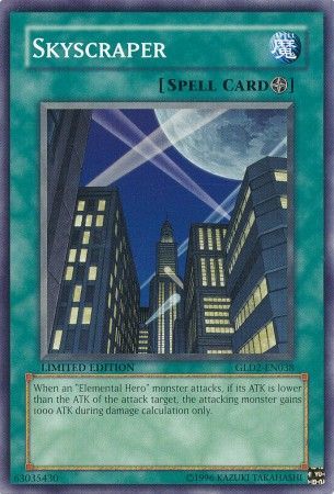 Skyscraper - GLD2-EN038 - Common - Limited Edition available at 401 Games Canada