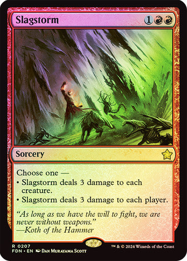 Slagstorm (Foil) (FDN)