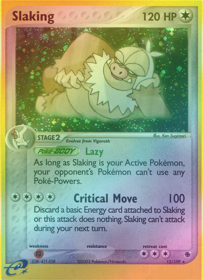 Slaking - 12/109 - Holo Rare - Reverse Holo available at 401 Games Canada