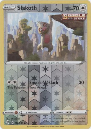 Slakoth - 129/203 - Common - Reverse Holo available at 401 Games Canada