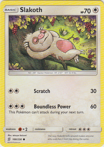 Slakoth - 168/236 - Common available at 401 Games Canada