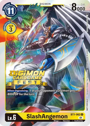 SlashAngemon - BT1-062 - (Digimon Card Game Fest 2022) available at 401 Games Canada