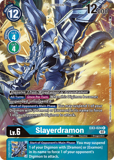 Slayerdramon (Alternate Art) - EX3-024 - Rare available at 401 Games Canada