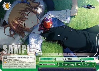 Sleeping Like A Cat - GRI/S72-TE09 - Trial Deck available at 401 Games Canada