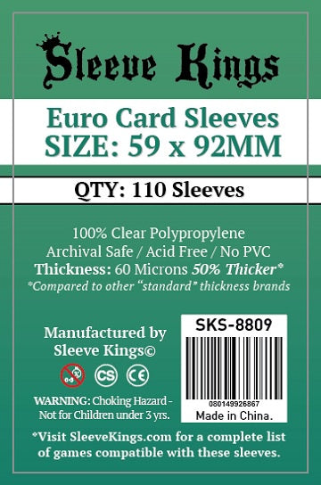 standard european card sleeves 5 Packs Gamegenic Matte Board Game Sleeves 50ct Standard European Size Card Sleeves Value Bundle!