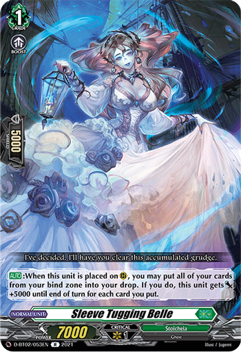 Sleeve Tugging Belle - D-BT02/053 - Rare available at 401 Games Canada