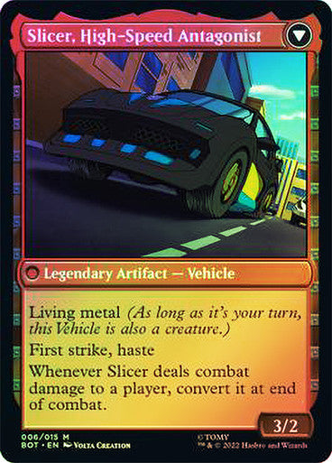 401 Games Canada - Slicer, Hired Muscle // Slicer, High-Speed Antagonist (Foil) (BOT) 401 Games Canada - Slicer, Hired Muscle // Slicer, High-Speed Antagonist (Foil) (BOT)