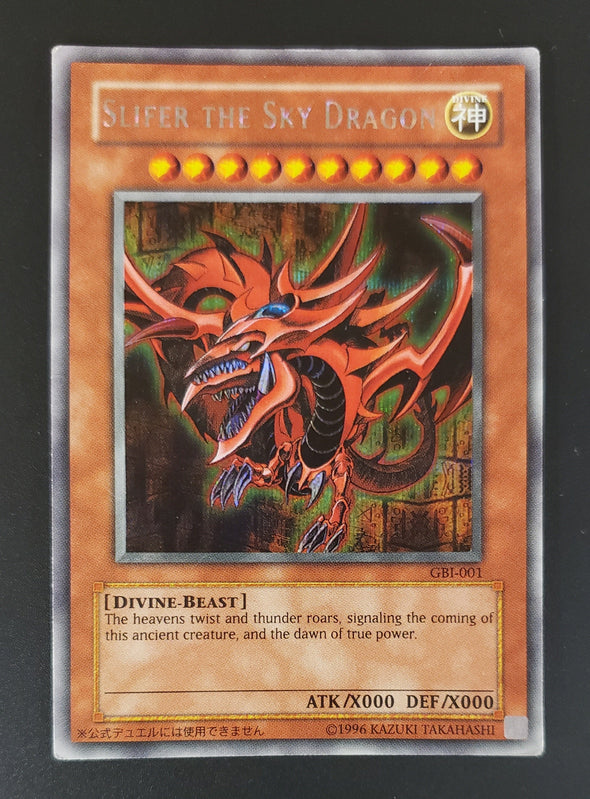 Slifer the Sky Dragon - GBI-001 - Secret Rare - PLD- available at 401 Games Canada