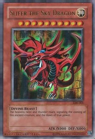 Slifer the Sky Dragon - GBI-001 - Ultra Rare available at 401 Games Canada