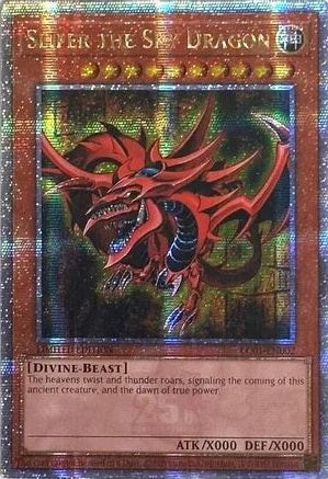 Slifer the Sky Dragon - LC01-EN002 - Quarter Century Secret Rare - Limited  Edition