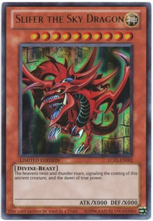 Slifer the Sky Dragon - LC01-EN002 - Ultra Rare - Limited Edition available at 401 Games Canada