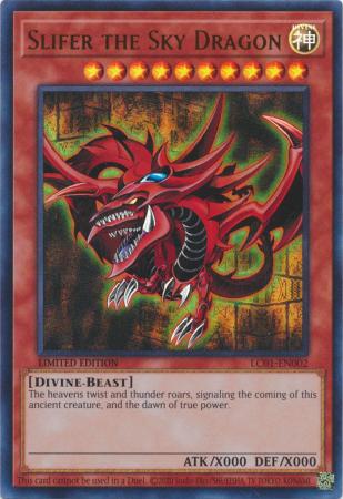 Slifer the Sky Dragon - LC01-EN002 - Ultra Rare - Limited Edition available at 401 Games Canada