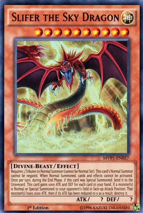 Slifer the Sky Dragon - MVP1-EN057 - Ultra Rare - 1st Edition available at 401 Games Canada