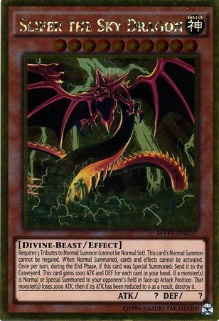 Slifer the Sky Dragon - MVP1-ENG57 - Gold Rare - Unlimited available at 401 Games Canada