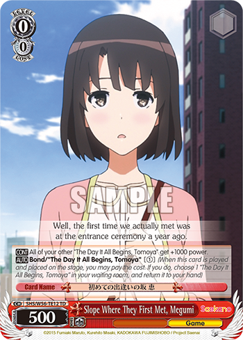 Slope Where They First Met, Megumi - SHS/W56-ETE12 - TD available at 401 Games Canada