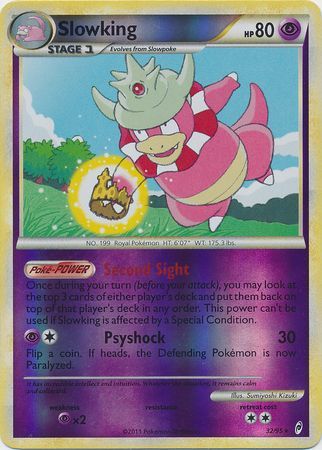 SlowKing - 32/95 - Rare - Reverse Holo available at 401 Games Canada