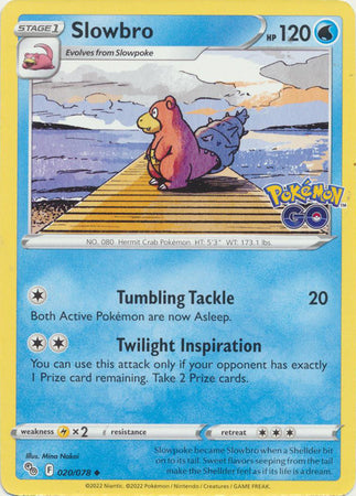 Slowbro - 020/078 - Uncommon available at 401 Games Canada