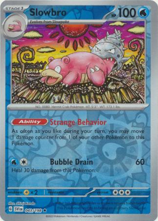 Slowbro - 043/198 - Rare - Reverse Holo available at 401 Games Canada