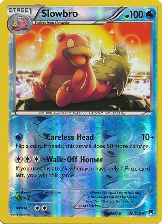 Slowbro - 20/122 - Uncommon - Reverse Holo available at 401 Games Canada