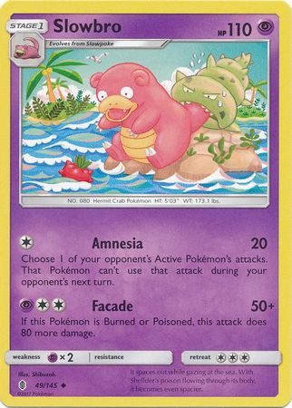 Slowbro - 49/145 - Uncommon available at 401 Games Canada