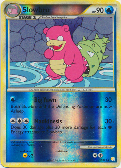 Slowbro - 52/123 - Uncommon - Reverse Holo available at 401 Games Canada