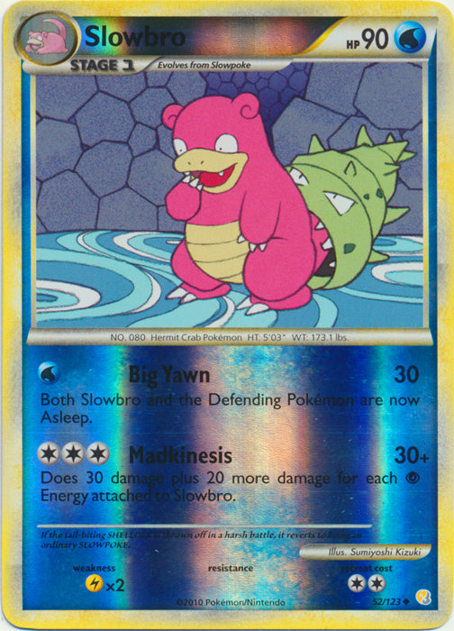 Slowbro - 52/123 - Uncommon - Reverse Holo available at 401 Games Canada