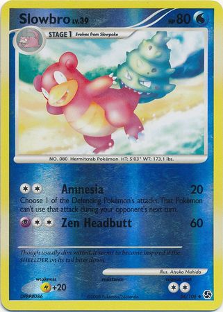 Slowbro - 54/106 - Uncommon - Reverse Holo available at 401 Games Canada